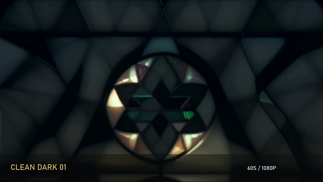 Dark charcoal emissive-glass loop preview